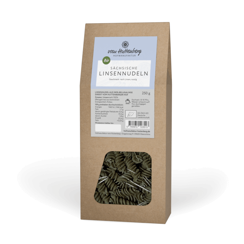 Belugalinsennudeln – die besondere Pasta